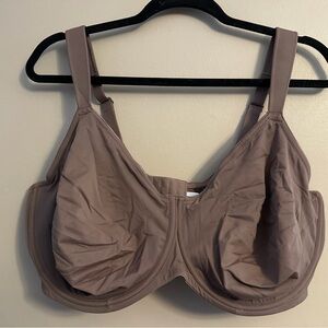 Brown Full-Coverage Bra